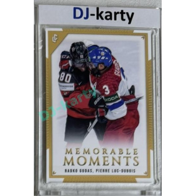 2024 LC Memorable Moments #MO-039 Radko Gudas, Pierre Luc-Dubois