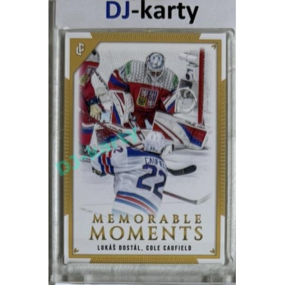 2024 LC Memorable Moments #MO-047 Lukáš Dostál, Cole Caufield