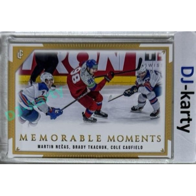 2024 LC Memorable Moments #MO-049 Martin Nečas, Brady Tkachuk, Cole Caufield