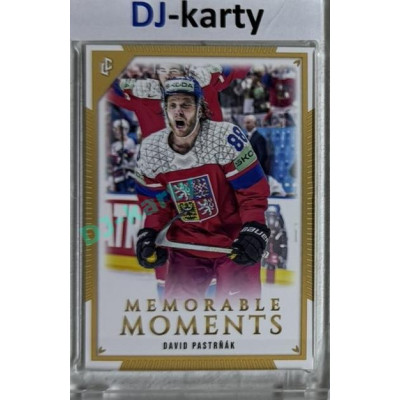 2024 LC Memorable Moments #MO-058 David Pastrňák