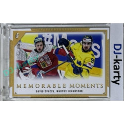 2024 LC Memorable Moments #MO-061 David Špaček, Marcus Johansson
