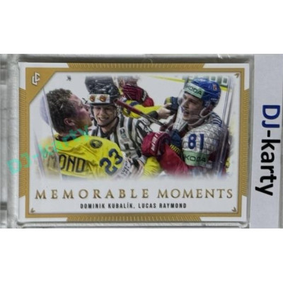 2024 LC Memorable Moments #MO-066 Dominik Kubalík, Lucas Raymond