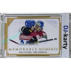 2024 LC Memorable Moments #MO-079 David Pastrňák, Tomáš Kundrátek