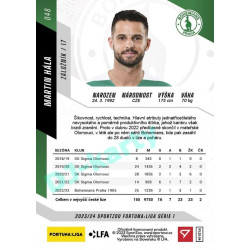 2023/24 Sportzoo Fortuna Liga 1. série #048 Martin Hála