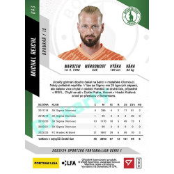 2023/24 Sportzoo Fortuna Liga 1. série #043 Michal Reichl