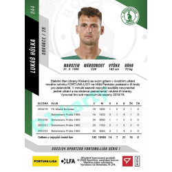 2023/24 Sportzoo Fortuna Liga 1. série #044 Lukáš Hůlka