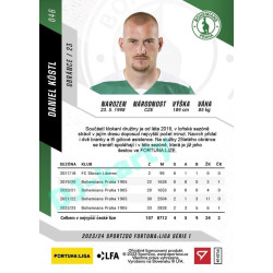2023/24 Sportzoo Fortuna Liga 1. série #046 Daniel Köstl