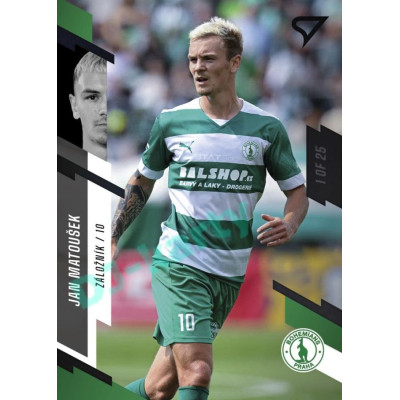 2023/24 Sportzoo Fortuna Liga 1. série #051 Jan Matoušek Black Camouflage 1of25