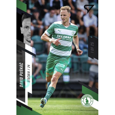 2023/24 Sportzoo Fortuna Liga 1. série #054 David Puškáč Black Camouflage 1of25