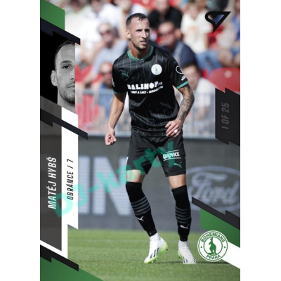 2023/24 Sportzoo Fortuna Liga 1. série #045 Matěj Hybš Black Camouflage 1of25