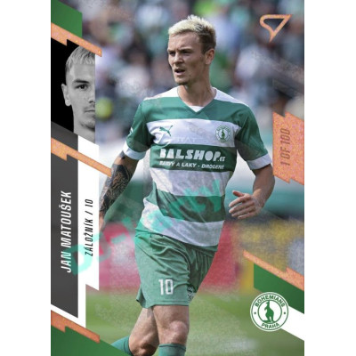 2023/24 Sportzoo Fortuna Liga 1. série #051 Jan Matoušek Copper Sparks 1of100