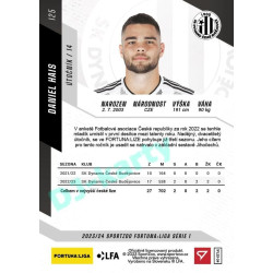 2023/24 Sportzoo Fortuna Liga 1. série #125 Daniel Hais