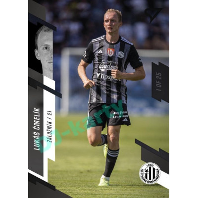 2023/24 Sportzoo Fortuna Liga 1. série #120 Lukáš Čmelík Black Camouflage 1of25