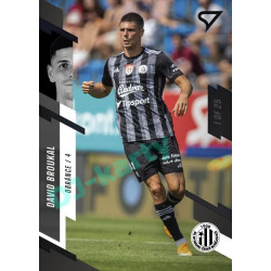 2023/24 Sportzoo Fortuna Liga 1. série #116 David Broukal Black Camouflage 1of25