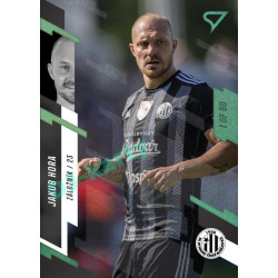 2023/24 Sportzoo Fortuna Liga 1. série #122 Jakub Hora Green Dew 1of60
