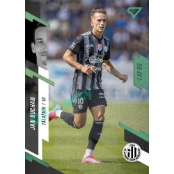 2023/24 Sportzoo Fortuna Liga 1. série #123 Jan Suchan Green Dew 1of60