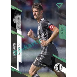 2023/24 Sportzoo Fortuna Liga 1. série #117 Lukáš Havel Green Dew 1of60