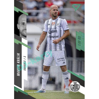 2023/24 Sportzoo Fortuna Liga 1. série #118 Martin Králik Green Dew 1of60