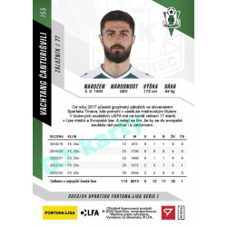 2023/24 Sportzoo Fortuna Liga 1. série #155 Vachtang Čanturišvili