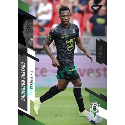 2023/24 Sportzoo Fortuna Liga 1. série #152 Haiderson Hurtado Black Camouflage 1of25