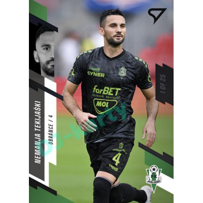 2023/24 Sportzoo Fortuna Liga 1. série #154 Nemanja Tekijaški Black Camouflage 1of25