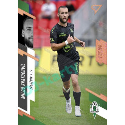 2023/24 Sportzoo Fortuna Liga 1. série #156 Miloš Kratochvíl Copper Sparks 1of100