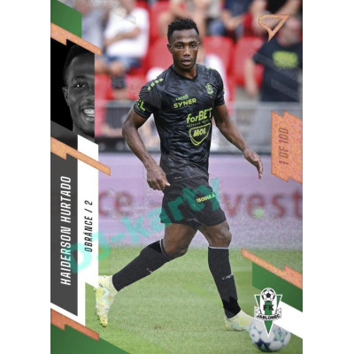 2023/24 Sportzoo Fortuna Liga 1. série #152 Haiderson Hurtado Copper Sparks 1of100