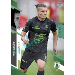 2023/24 Sportzoo Fortuna Liga 1. série #158 Filip Souček Green Dew 1of60