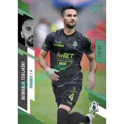 2023/24 Sportzoo Fortuna Liga 1. série #154 Nemanja Tekijaški Green Dew 1of60