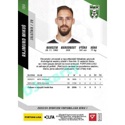 2023/24 Sportzoo Fortuna Liga 1. série #194 Rajmund Mikuš
