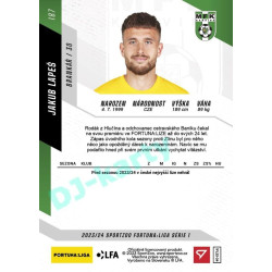 2023/24 Sportzoo Fortuna Liga 1. série #187 Jakub Lapeš
