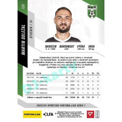 2023/24 Sportzoo Fortuna Liga 1. série #196 Martin Doležal
