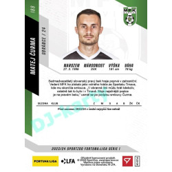 2023/24 Sportzoo Fortuna Liga 1. série #188 Matej Čurma