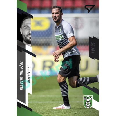 2023/24 Sportzoo Fortuna Liga 1. série #196 Martin Doležal Black Camouflage 1of25