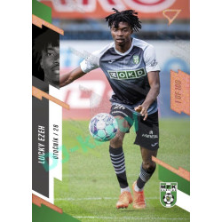 2023/24 Sportzoo Fortuna Liga 1. série #197 Lucky Ezeh Copper Sparks 1of100