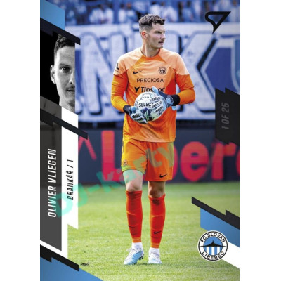 2023/24 Sportzoo Fortuna Liga 1. série #079 Olivier Vliegen Black Camouflage 1of25