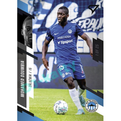 2023/24 Sportzoo Fortuna Liga 1. série #085 Mohamed Doumbia Black Camouflage 1of25
