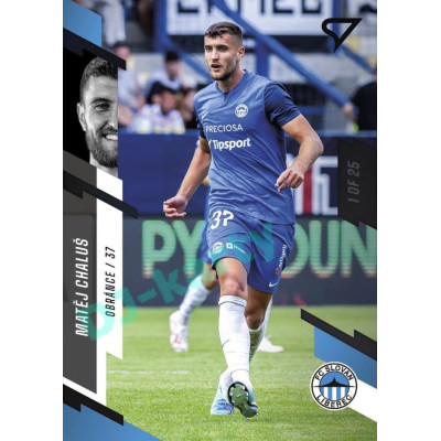 2023/24 Sportzoo Fortuna Liga 1. série #080 Matěj Chaluš Black Camouflage 1of25