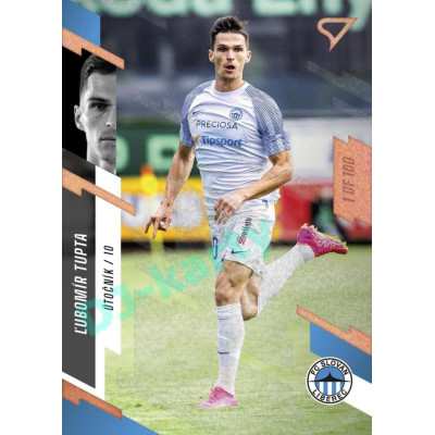 2023/24 Sportzoo Fortuna Liga 1. série #090 Ľubomír Tupta Copper Sparks 1of100