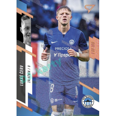 2023/24 Sportzoo Fortuna Liga 1. série #084 Lukáš Červ Green Dew 1of60