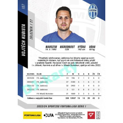 2023/24 Sportzoo Fortuna Liga 1. série #107 Vojtěch Kubista