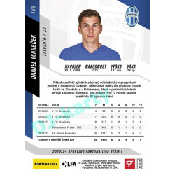 2023/24 Sportzoo Fortuna Liga 1. série #109 Daniel Mareček