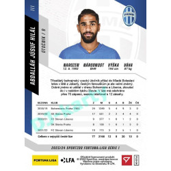 2023/24 Sportzoo Fortuna Liga 1. série #111 Abdalláh Júsuf Hilál