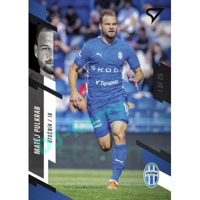 2023/24 Sportzoo Fortuna Liga 1. série #114 Matěj Pulkrab Black Camouflage 1of25