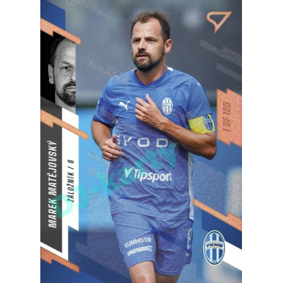 2023/24 Sportzoo Fortuna Liga 1. série #110 Marek Matějovský Copper Sparks 1of100