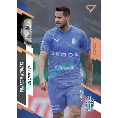 2023/24 Sportzoo Fortuna Liga 1. série #107 Vojtěch Kubista Copper Sparks 1of100
