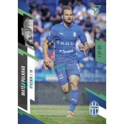 2023/24 Sportzoo Fortuna Liga 1. série #114 Matěj Pulkrab Green Dew 1of60
