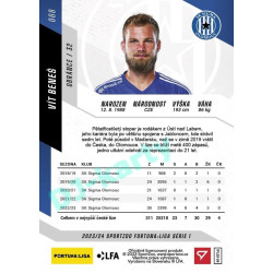 2023/24 Sportzoo Fortuna Liga 1. série #068 Vít Beneš