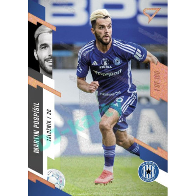 2023/24 Sportzoo Fortuna Liga 1. série #074 Martin Pospíšil Copper Sparks 1of100