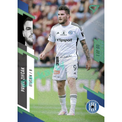 2023/24 Sportzoo Fortuna Liga 1. série #078 Pavel Zifčák Green Dew 1of60